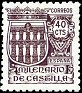 Spain 1944 Milenario de Castilla 40 CTS Castaño Edifil 978